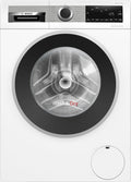 Bosch Waschtrockner, 60 cm, 6 kg, Weiß, WNG24441 Serie 6, Frontlader mit 9- Fassungsvermögen, 1400 UpM, EcoSilence Drive