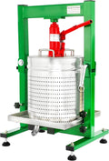 Mosakar Pressen, 20 L, Grün, 5.28 Gallon / Fruchtpresse - Hydraulischer Wagenheber 2