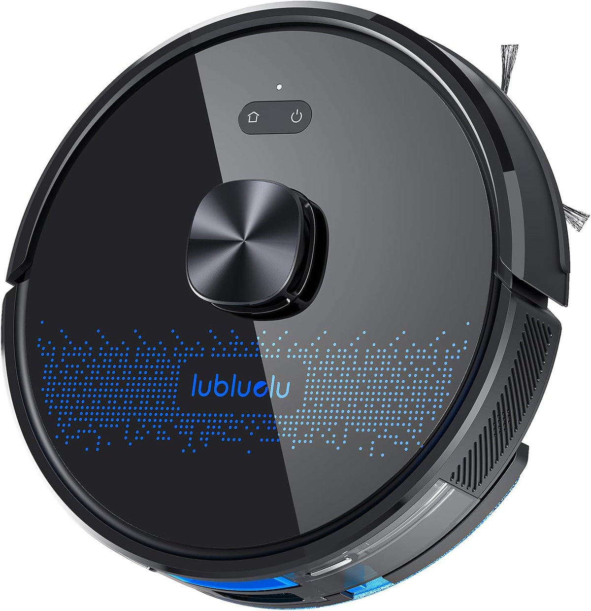 Lubluelu Saugroboter, 55 dB, Schwarz, SL60 Ultra S, 3-in-1 Saugen & Wischen, Leise, Ultraschlank, 5 Etagen Kartierung