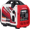 maXpeedingrods Powerstation, 2400 W, 15 kg, Rot/Weiß/Schwarz, Inverter Stromgenerator Benzin, Bluetooth-App zur Fernüberwachung der Daten