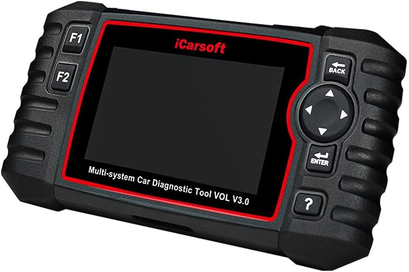 iCarsoft OBD-II Diagnosewerkzeuge, Schwarz, VOL V3.0 Universelles Diagnosegerät für Volvo/SAAB