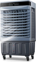 QYOEGSQ Turmventilator, 160 W, 220 W, Weiß, 3-in-1-Verdunstungsluftkühler-Spaß, 3 Geschwindigkeiten