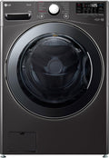 LG Waschmaschine, 83 x 70 x 99 cm, 20 kg, schwarz, F0WVT202B, Klasse B, Big Capacity, Turbo Wash, Tiefenreinigung mit Dampf