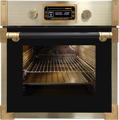 Kaiser Backofen, 60 cm, Schwarz/Silber, EH 6427 AD Retro Pyrolyse Einbau