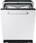 Samsung Geschirrspüler, Silber, DW60CG530B00EG Vollintegrierbarer Einbau