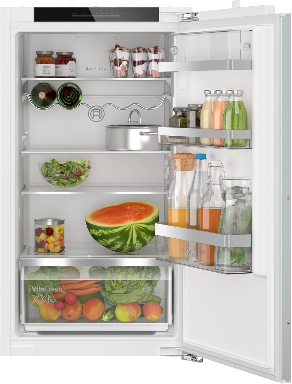 Bosch Kühlschrank, 102.1 x 55.8 cm, 165 L, Weiß, Serie 6 Einbau- SoftClose KIR31ADD1