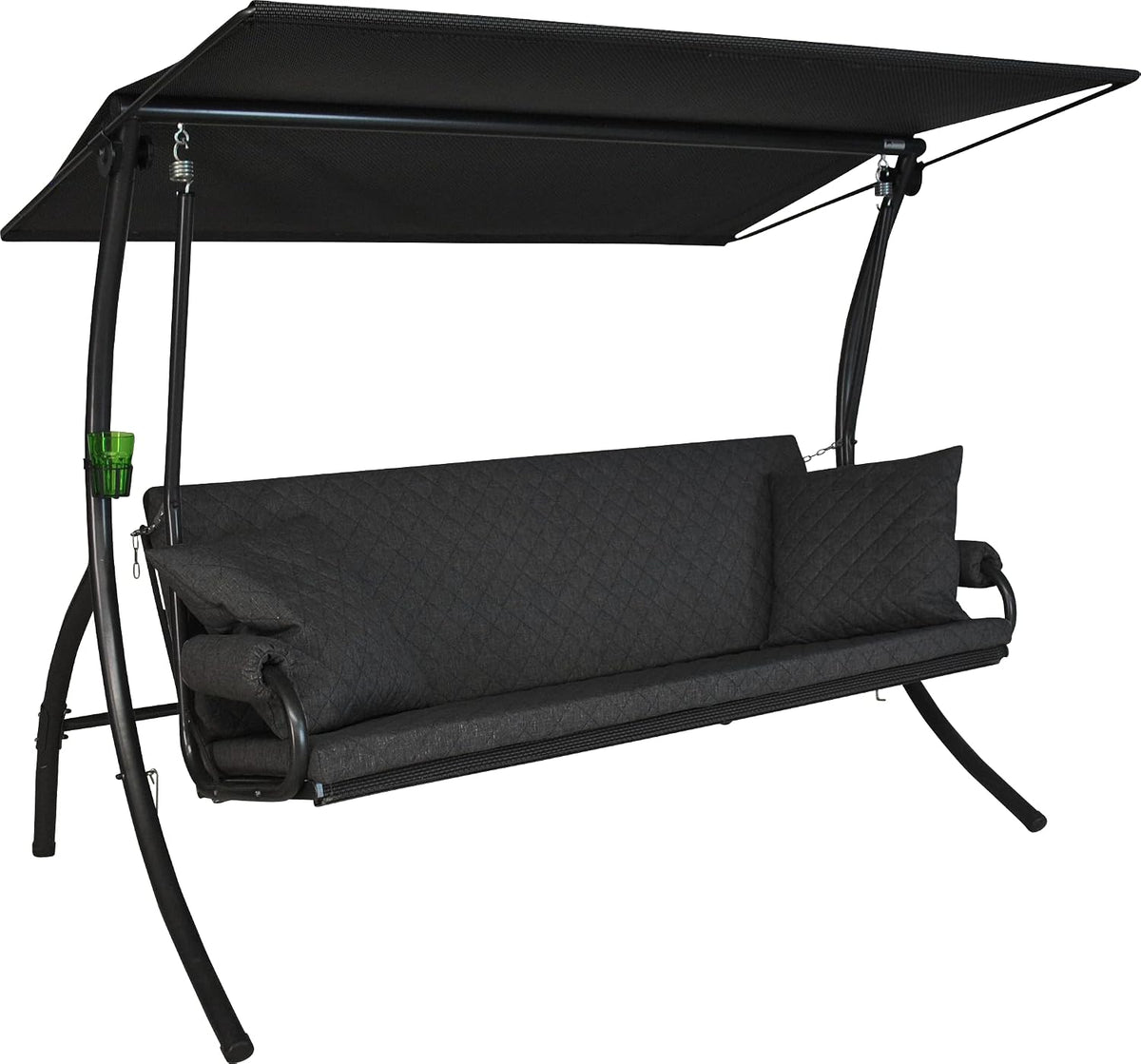ANGERER Bett, Dunkelgrau, Hollywoodschaukel Elegance Joy
