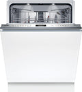 Bosch Geschirrspüler, 60 cm, Weiß, Vollintegriert, Serie 6, Made in Germany, Besteckschublade, Zeolith Trocknung