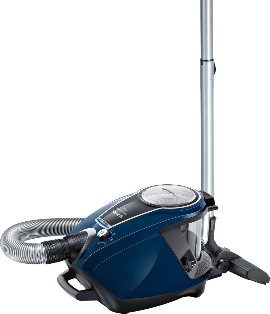 Bosch Staubsauger, Blau/Silber, Bagless Stofzuiger