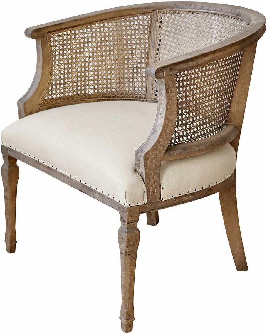 Loberon Bodenstühle, beige/braun, Stuhl Curbigny