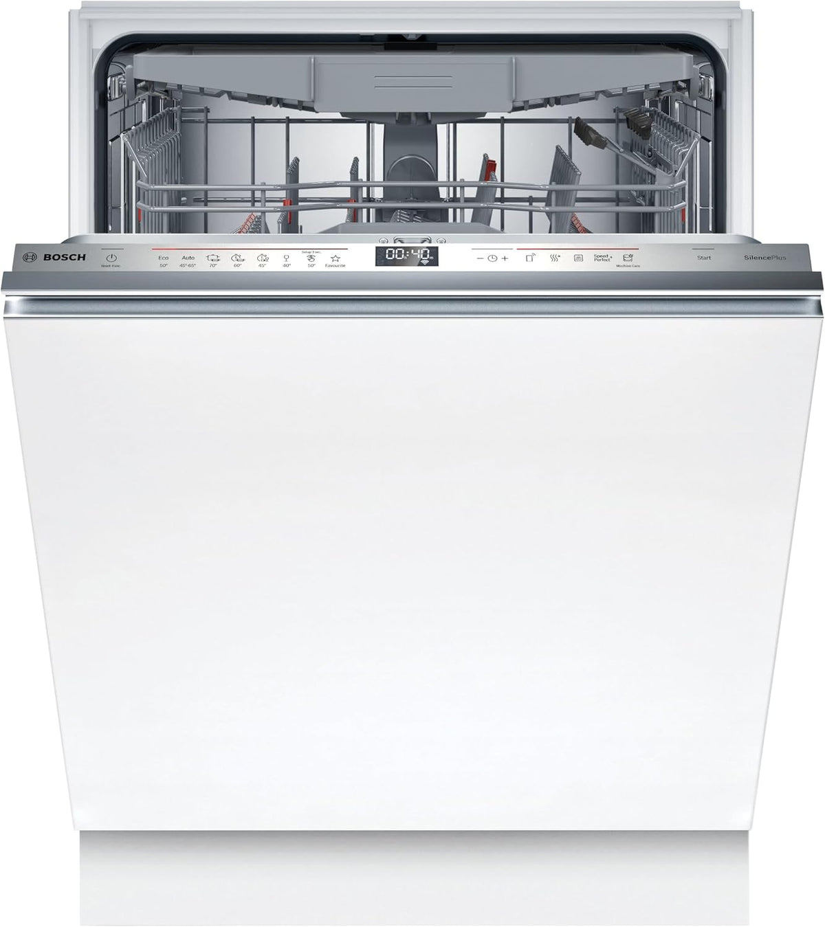 SMD6ECX12E, Serie 6, Smarter Geschirrspüler Vollintegriert 60 cm, Besteckschublade, Spülmaschine Made in Germany, besonders Leise, Extra Trocknung