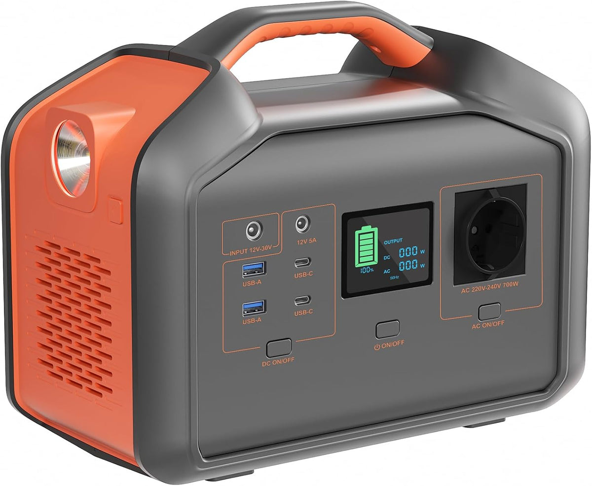 Modesty Powerstation, 1000 W, 48 Wh, 700 W, 150 W, Mehrfarbig, C519. Tragbare, (Peak ) MPPT Solar Generator Batterie