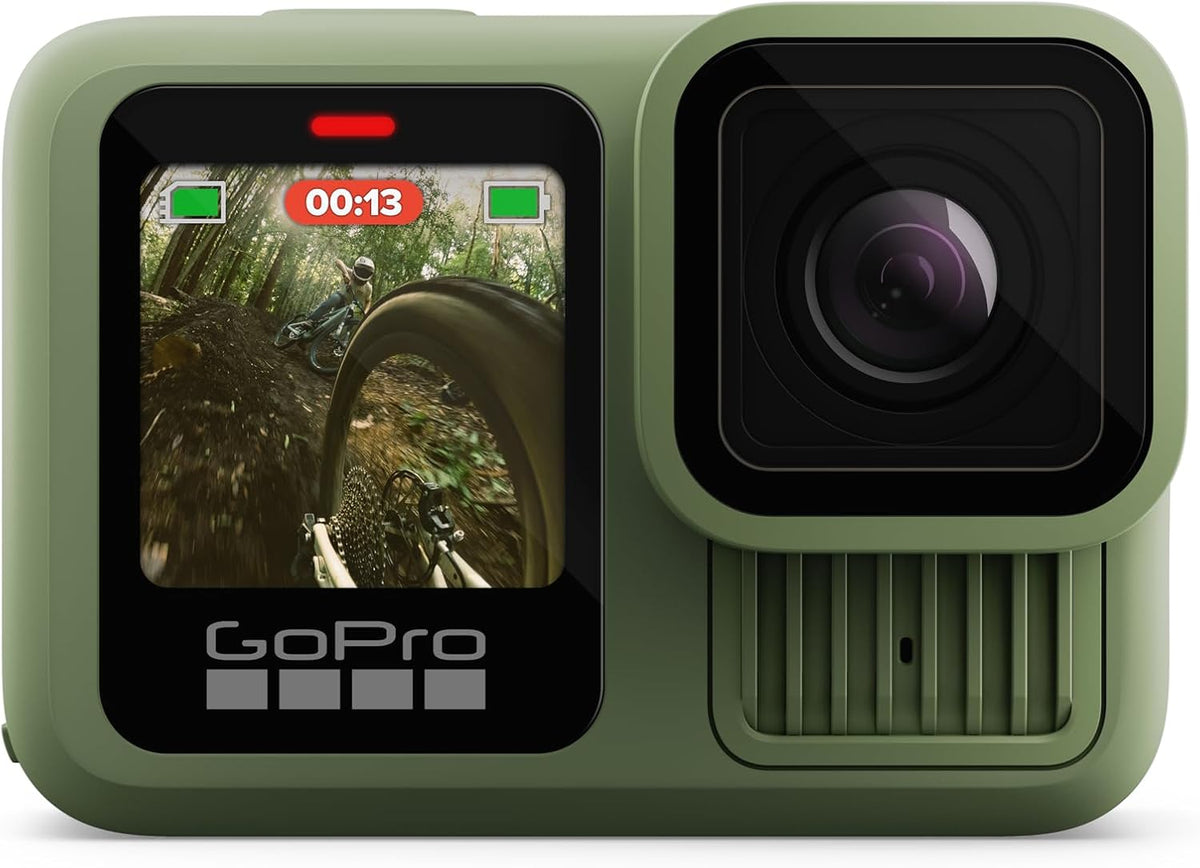 GoPro Kamera, Natur, wasserdichte Action- mit 5, 3K60-Video, 27MP-Foto + Kompatibilität mit Objektiven der HB-Serie