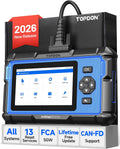 TOPDON OBD-II Diagnosewerkzeuge, Grün, AD600Elite Vollständiges diagnosegerät Auto, 13 Servicefunktionen