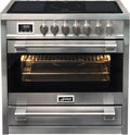 Kaiser Elektroherd, 90 cm, 115 L, Silber/Schwarz, Induktions-Standherd HC 93691 IR, Elektro Standherd / Empire mit Induktionskochfeld /5