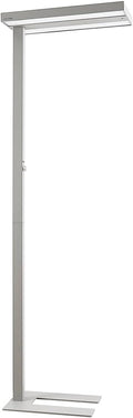 Arcchio Standleuchten & Deckenfluter, Silber, LED Büro Stehlampe dimmbar