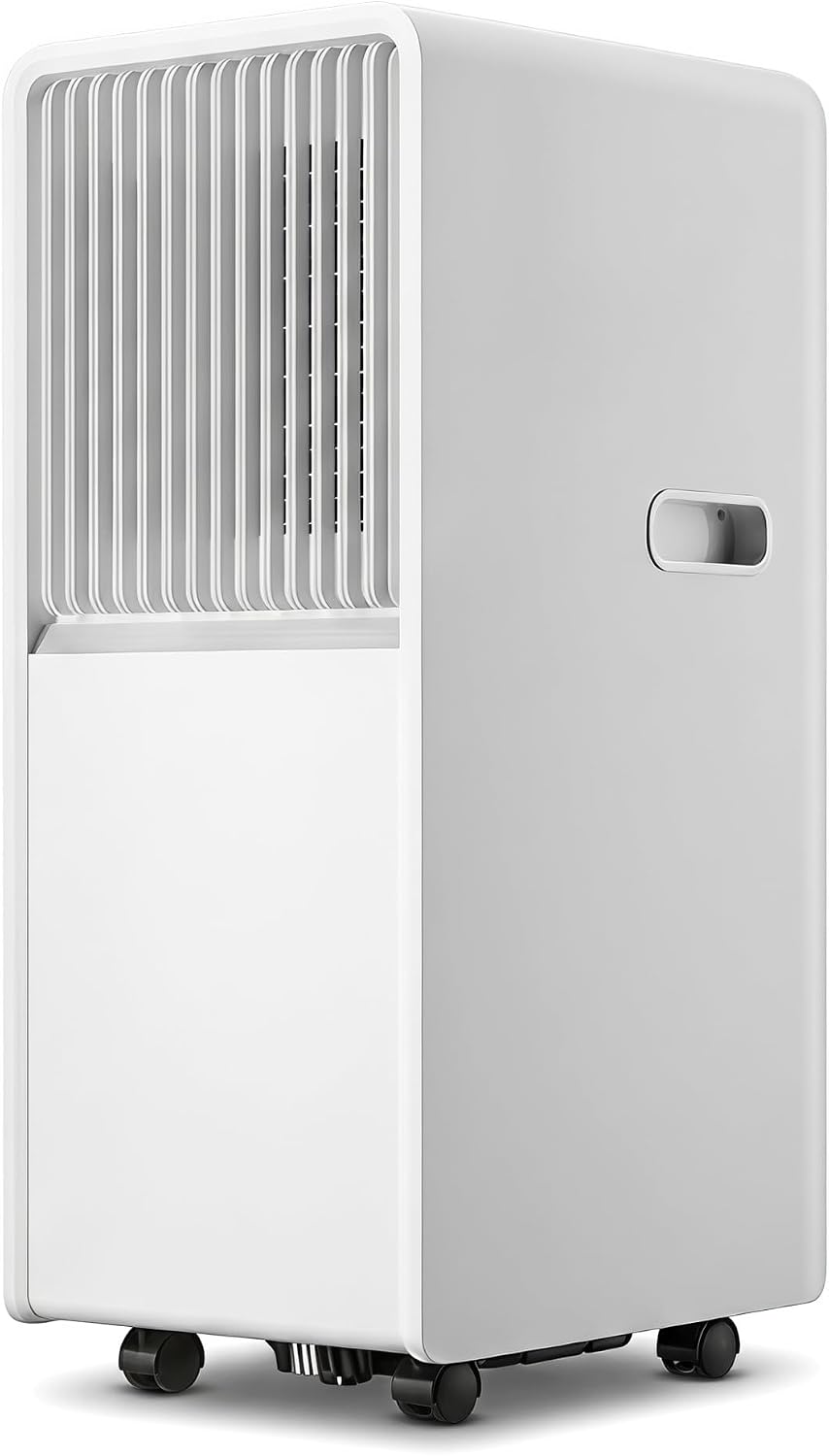 13000BTU Mobiles Klimagerät, 300 m, Weiß, Tragbare Klimaanlage, Smart AC mit Fernbedienung & Fenster-Kit, schnelle Kühlung für Räume bis zu ²