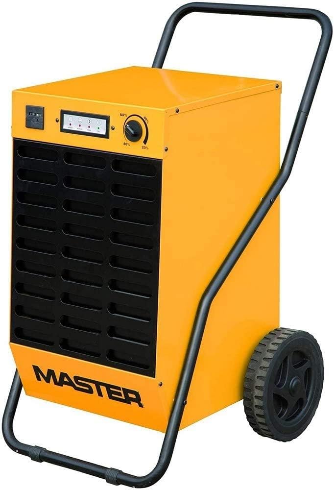 Master Luftentfeuchter, 41 Liter, Schwarz, Profi Bautrockner DH 44 entfeuchtet bis pro Tag