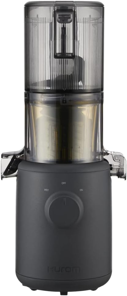 Amazon+Renewed Single Auger Masticating Juicers, Kohle Grau, Hurom H310A Personal, Easy-Clean, Max Yield