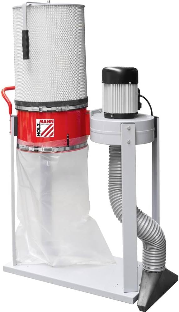 HOLZMAN Dunstabzugshaube, 1000 W, Grau, n Maschinen ABS1500FF_400 V Absauganlage