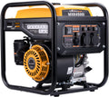 maXpeedingrods Powerstation, 3500 W, 230 V, Gelb/Schwarz, Inverter Stromgenerator Benzin mit zwei Steckdosen Offener