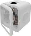SUONTY Wäschetrockner, 62 l/56,3 qt, 35 dB, ABS, Kunststoff, gehärtetes Glas, Weiß