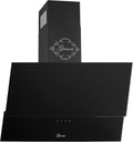 Gurari Dunstabzugshaube, 90 cm, Schwarz, GCH 268.9 kopffrei Glas Abzugshaube Abluft/Umluft