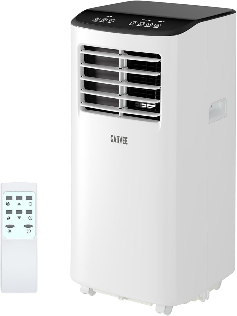 Garvee Mobiles Klimagerät, Weiß/Schwarz, 000 BTU Portable Air Conditioner, Cool, 24 Hours Timer