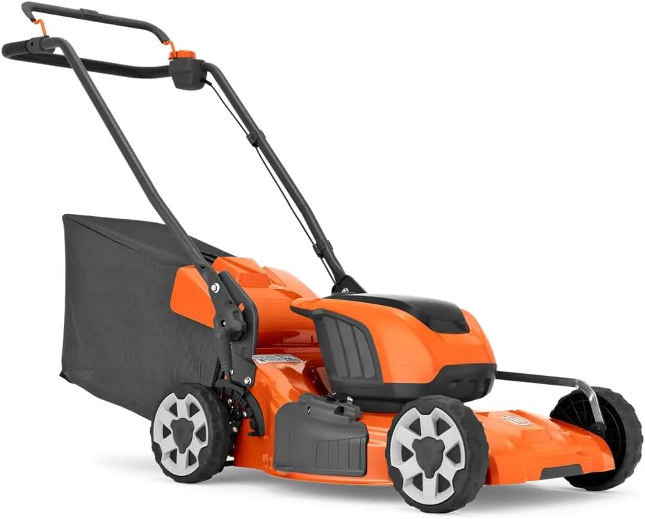 Husqvarna Rasenmäher, 51 cm, 36 V, 1 M, 65 L, Orange/Schwarz, LC 251i Akku-, Schnittbreite, PowerBoost, Save, 2-in- ähsystem