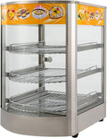 XIAYUHE Speisenwärmer, 50 L/13.21gal, 0.8KW, 800 W, 201 Edelstahl, gehärtetes Glas, Silber