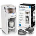 Baby Brezza Flaschenwärmer & -abkühler, Weiß, Formula Pro Advanced Automatischer Flaschenzubereiter, Mit 2 Milchpulvertrichtern (1 im Gerät