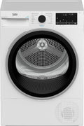 Beko Wärmepumpentrockner, 10 kg, Weiß, B3T442491, SteamCure - Dampffunktion, allergikergeeignet, Aquawave Schontrommel