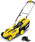 Karcher Rasenmäher, 35 Liter, 5,0 Ah, 33 cm, 18 V, Gelb/Schwarz, Kärcher LMO 18-36 Battery Akku- (Akku: /, max. Flächenleistung: 250 qm