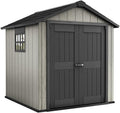 Ondis24 Gerätehaus, 8400 Liter, Beige, Keter 757 abschließbar Schuppen für Garten Winterfest (