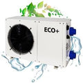 Comfortpool Pumpen, 15.000 Liter, 3,7 kw, Weiß/Schwarz/Blau, Pool-wärmepumpe eco+3 - heizleistung bis - geeignet
