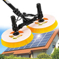 Himopuer Dunstabzugshaube, 65 cm, 7.5M, Gelb/Schwarz/Weiß, Professionelle Solar-reinigungsbürste für den Außenbereich