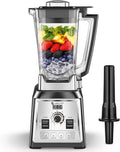 AMZCHEF Standmixer, 2 L, Grau, 2000 Watt, Mixer Hochleistungsmixer