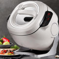 Eismaschine, 2000 W, Grau, Generisch Auto Cooking Wok Gebratene R, Automatische Kochmaschine zum Rühren, Braten