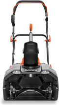 Fuxtec Schneefräse, 51 cm, 40 V, 6 m, schwarz/orange, Akku FX-E2SFSET, kabelloser Schneeräumer inkl. Akku + Ladegerät