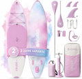 NOARD SUP-Board, 326 cm, 140 kg, Mehrfarbig, SUP Board aufblasbar Double-Layer-Dropstitch bis