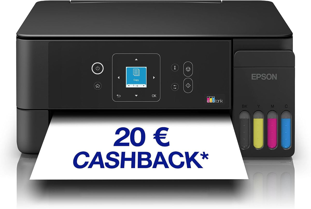 Epson Tintenstrahldrucker, Schwarz, EcoTank ET-2922
