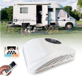 AYUE Mobiles Klimagerät, 300 W-850 W, 12 V, Weiß, 2 in 1 DC RV Klimaanlage RV Dachklimaanlage mit Kühlung und, Wohnmobil