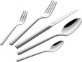ZWILLING Roseland Besteck Set, 60-teilig, Für 12 Personen, 18/10 Edelstahl/ Klingenstahl, Poliert, Silber [plastikfreie Verpackung] Bestecksets