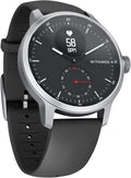 Withings Smartwatch, 38 mm, Grau, ScanWatch 2, Gesundheits- für Damen und Herren, SpO2, Temperatur, Schlaf-Tracker