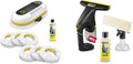 KÄRCHER Fensterputzroboter, Schwarz, RCW 2 Extra+ & Akku-Fenstersauger WV Compact Care Extra+