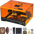 Woxcker Gravurwerkzeug, 10 W, Orange/Schwarz, Laser Graviermaschine, L2 Flex Beiliegender Lasergravur Maschine, Metall