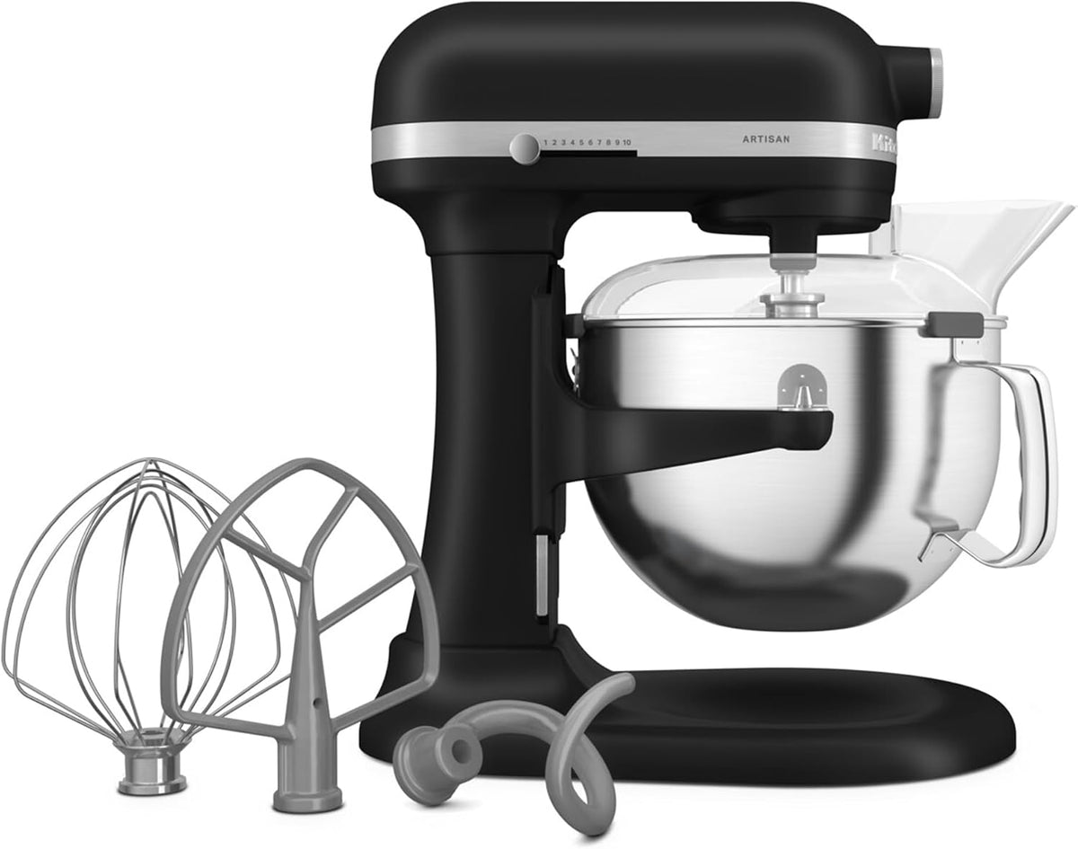 KitchenAid Artisan Küchenmaschine 5ksm180leelb Universalküchenmaschinen, 5,6 L, 325 W, Schwarz