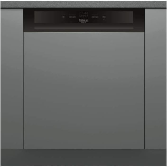 Hotpoint Geschirrspüler, 46 dB, Grau, Lave-vaisselle encastrable HBC2B+26B - 14 couverts