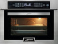 Kaiser Mikrowelle, 45 cm, 38 L, Silber, EM 6307 R Einbau n Backofen, Hoch, Touch Control, 22 Funktionen, Elektronische Schaltuhr