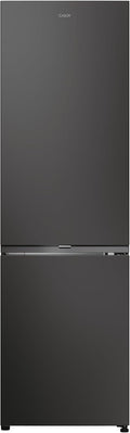 CANDY Kühlschrank, 182,5 cm (H) x 54,5 cm (B) x 60,2 cm (T), für kompakte Küchen oder kleine Räume., 37 dB, Schwarz